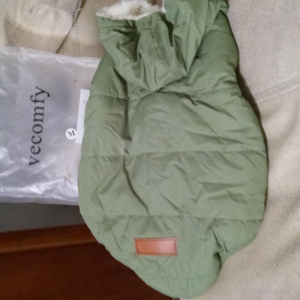 Green Down Coat